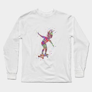 Skateboarding Long Sleeve T-Shirt